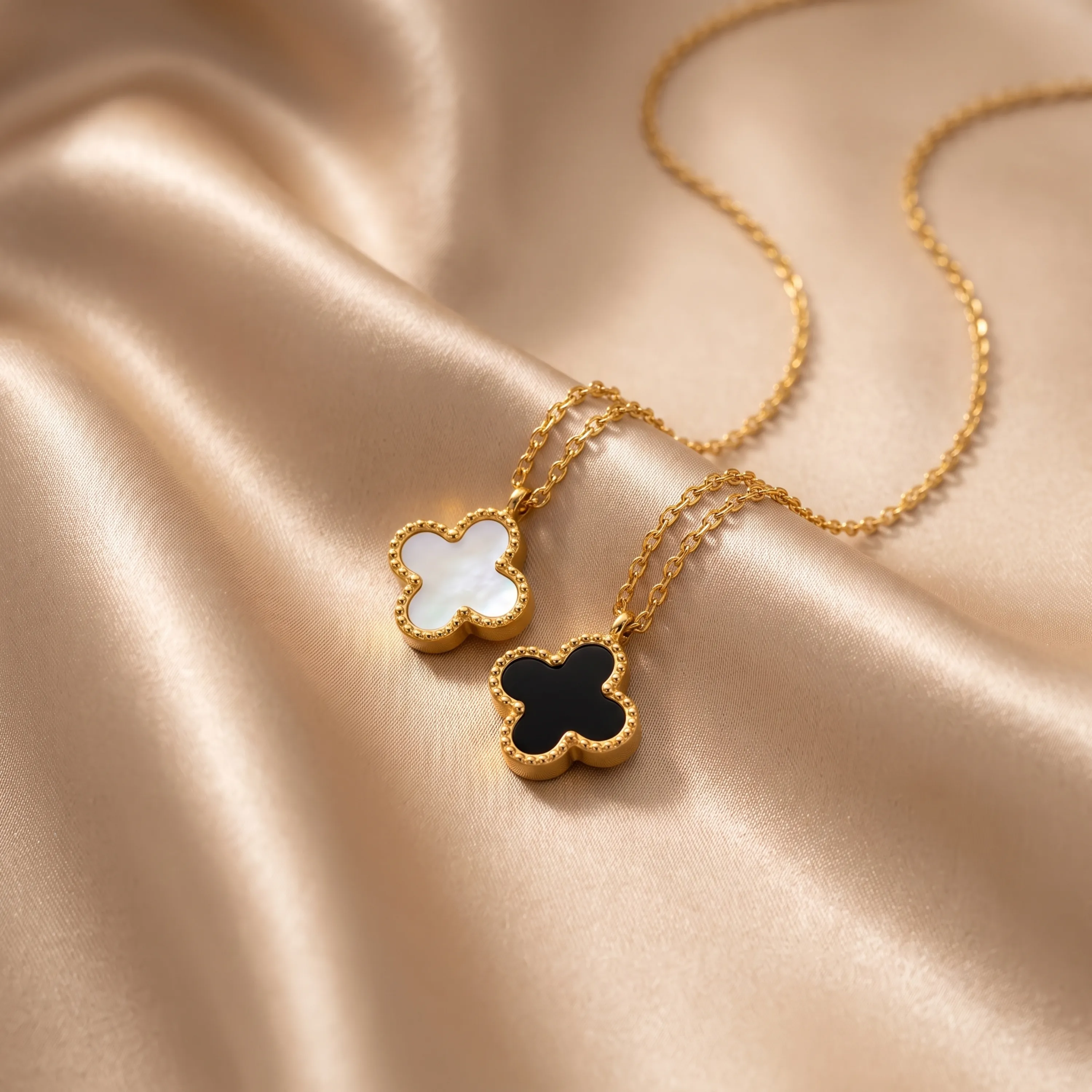 Duo Clover Necklace